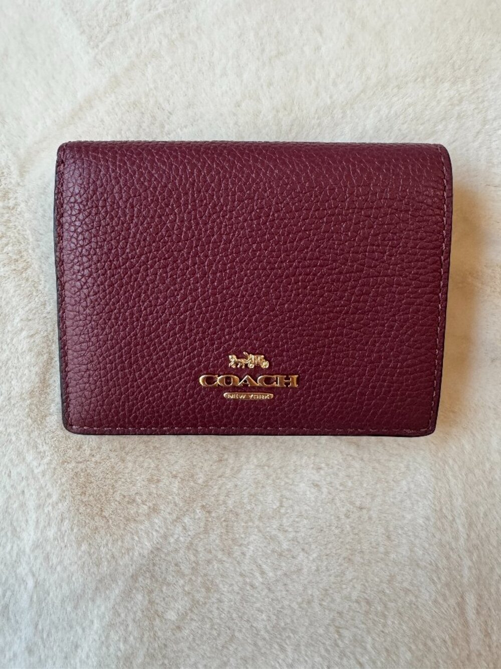 Coach Small Snap Wallet in Colorblock (Style 76301)